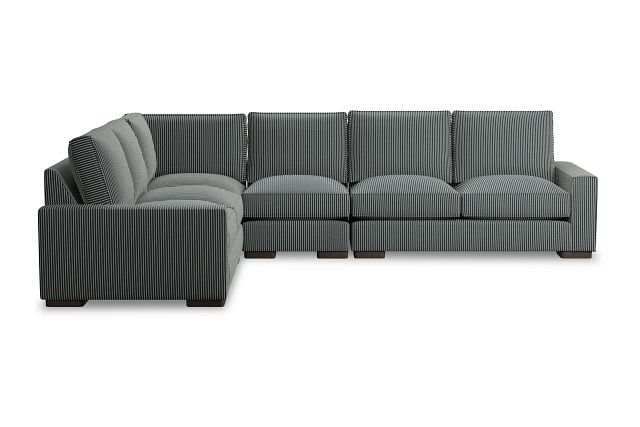Edgewater Lucy Navy Medium Two-arm Sectional
