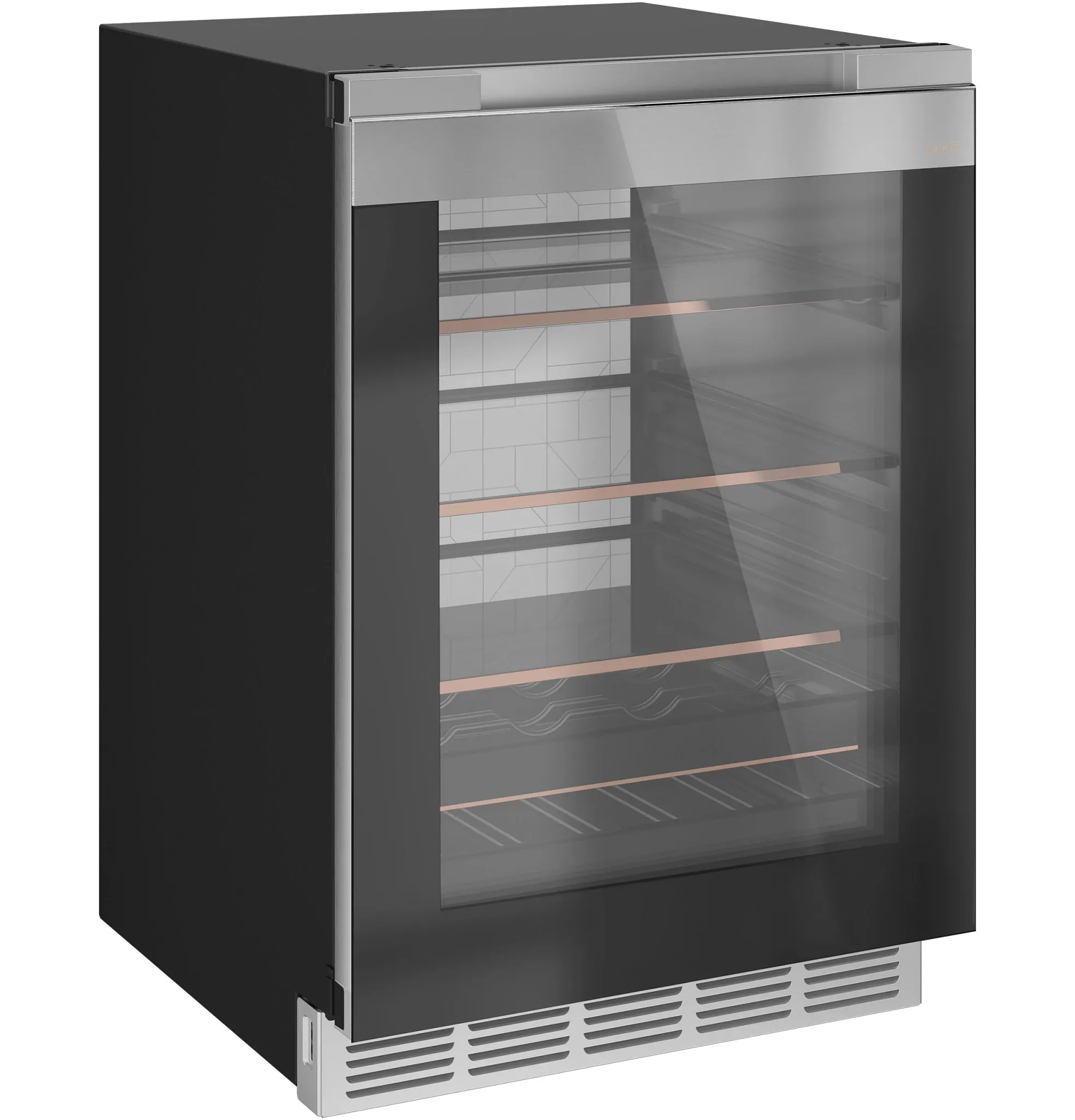 Cafe 06 Series Glass Specialty Refrigerator