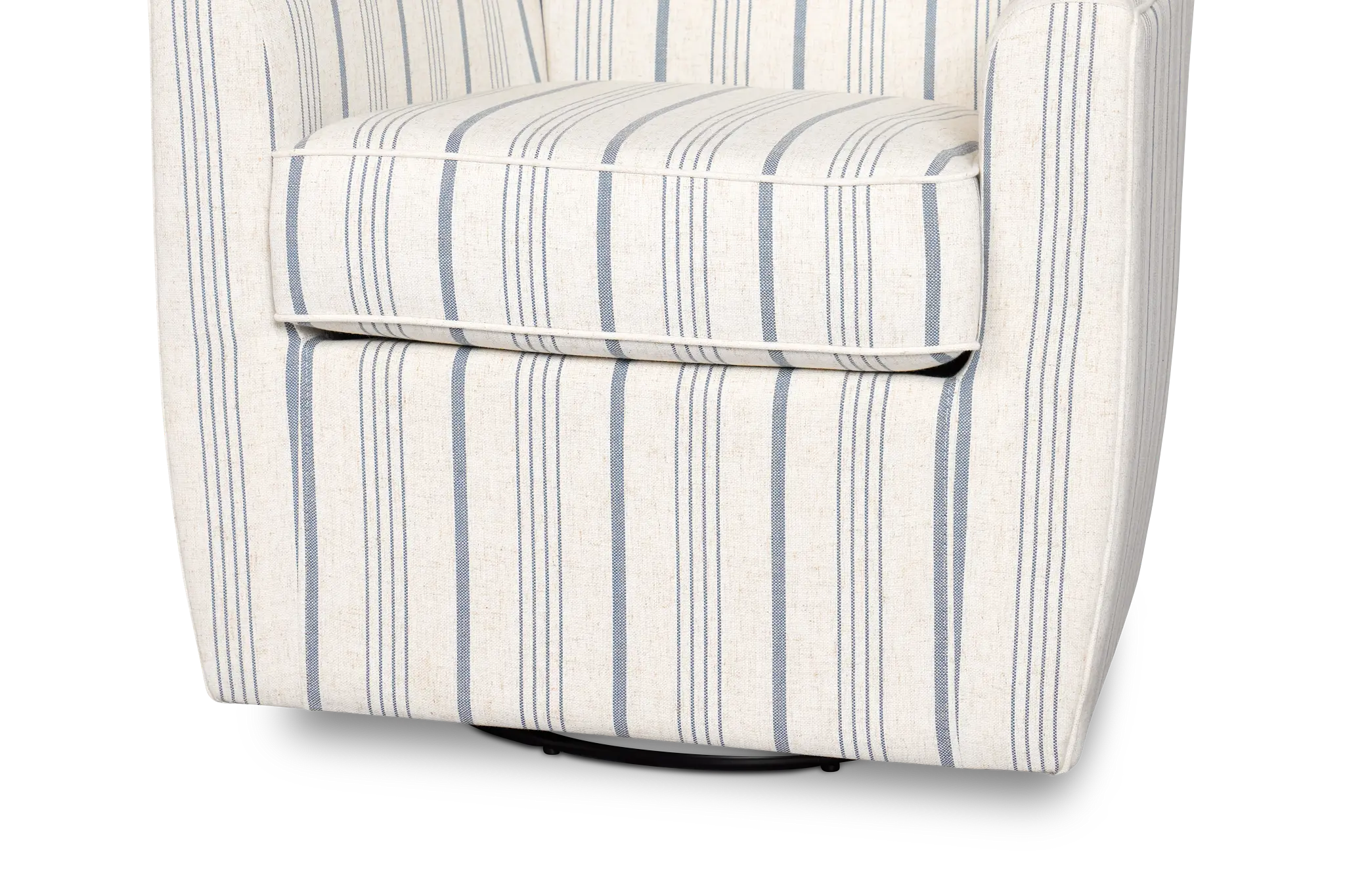 Blakely Light Blue Stripe Accent Chair Blakely Light Blue Stripe Accent Chair