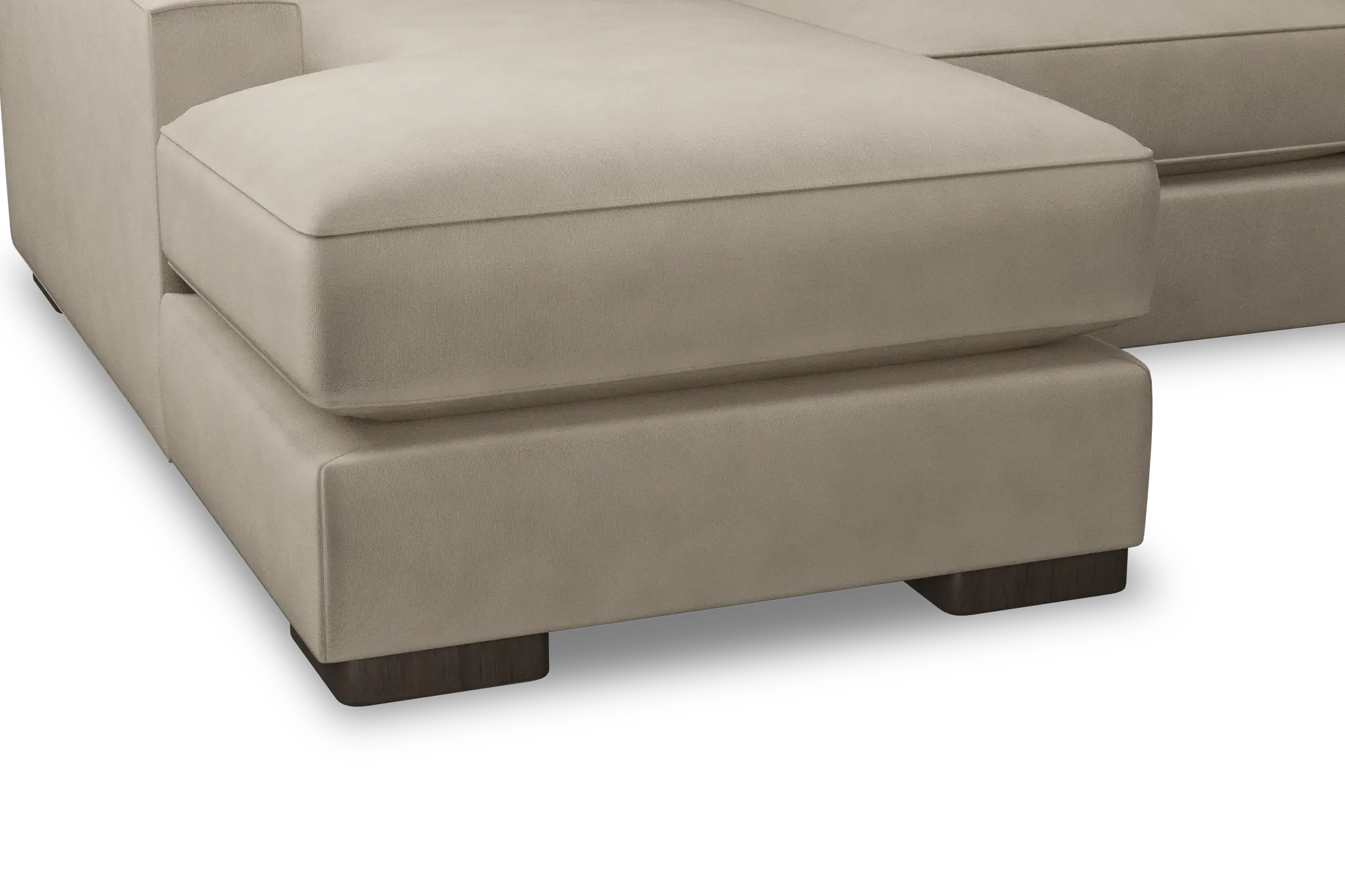 Edgewater Joya Beige Large Left Chaise Sectional Edgewater Joya Beige Large Left Chaise Sectional