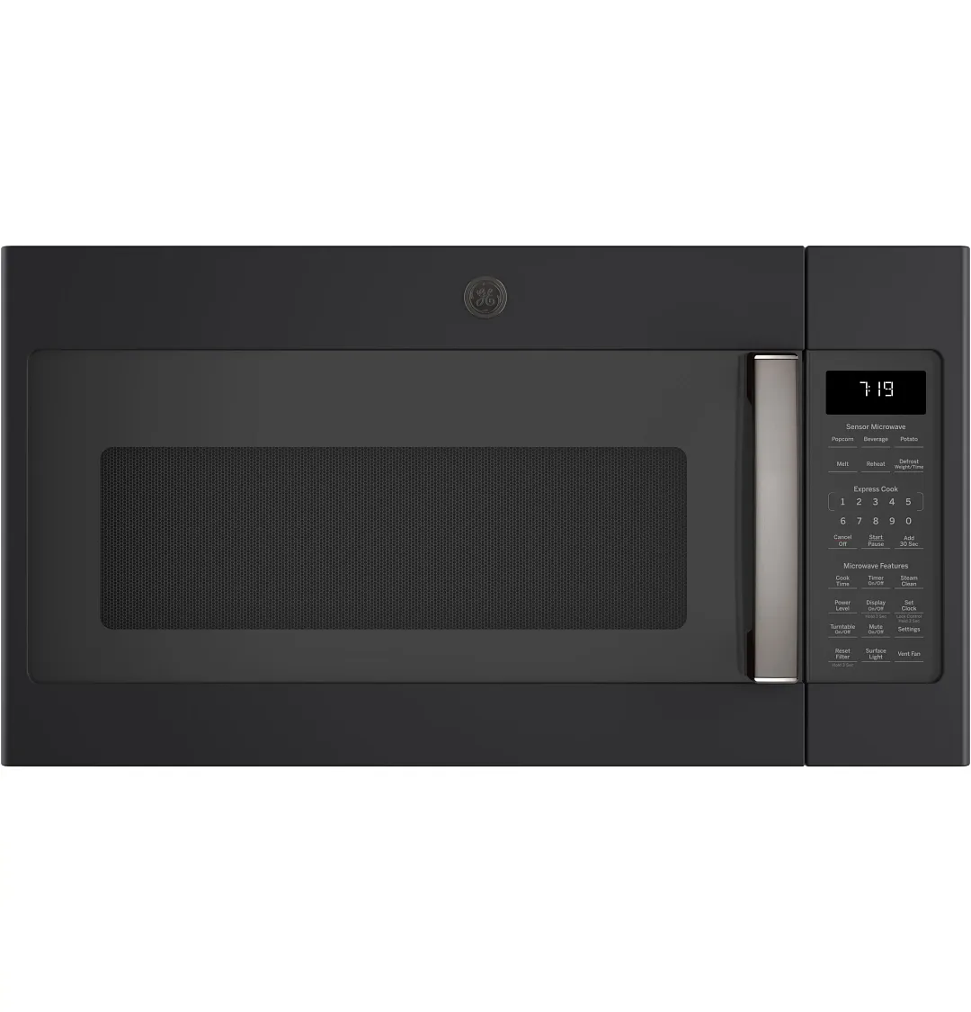 Ge 7195 Series Black Over-the-range Microwave