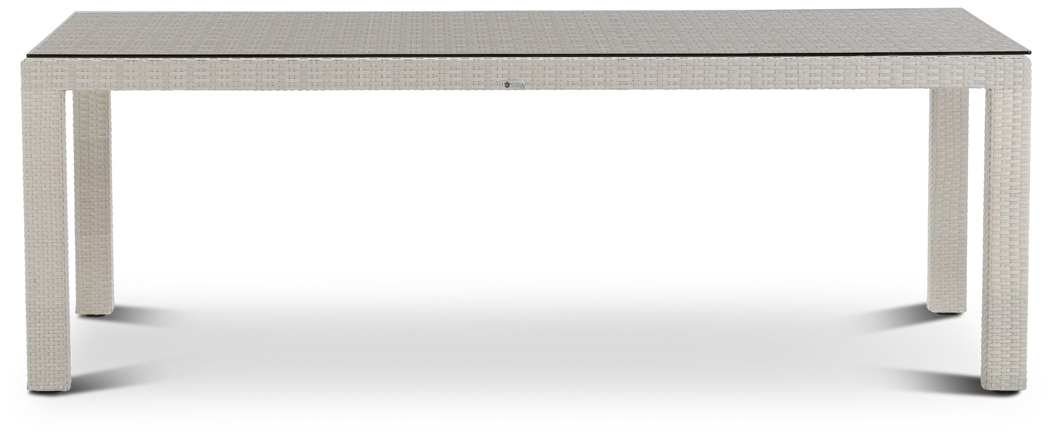 Bahia White 84" Rectangular Table