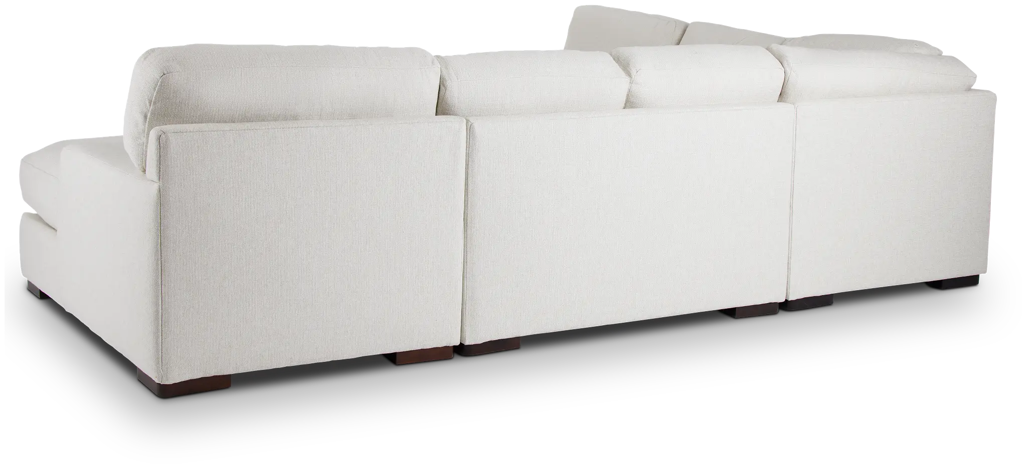 Veronica White Down Medium Right Chaise Sectional Veronica White Down Medium Right Chaise Sectional