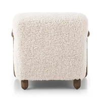 Four Hands Serina Ivory Fabric Chaise
