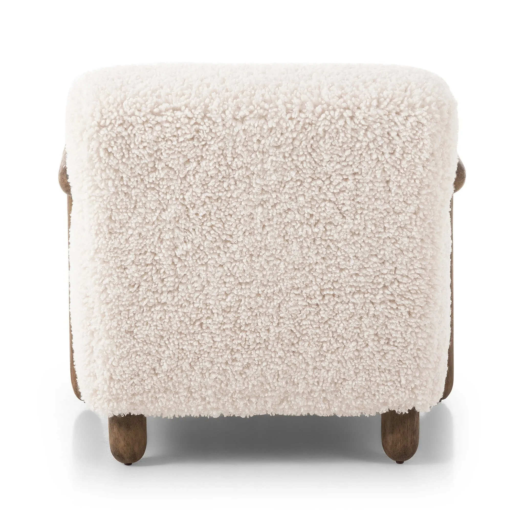 Four Hands Serina Ivory Fabric Chaise