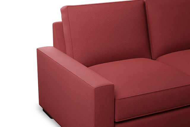 Edgewater Haven Red Loveseat