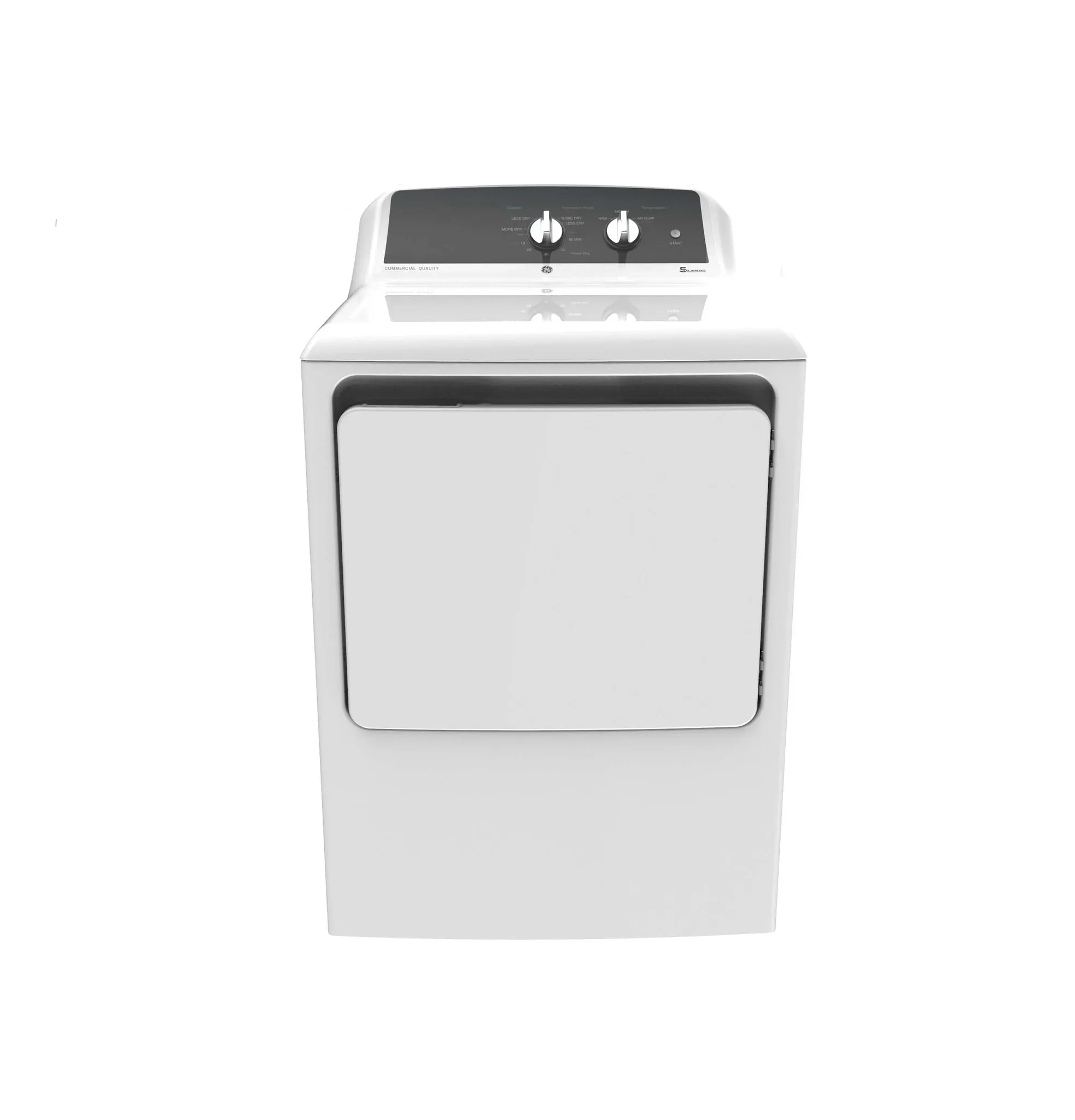 Ge 52 Series White Front Load Electric Dryer