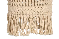 Fringe Beige Pendant