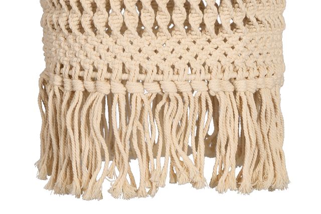Fringe Beige Pendant