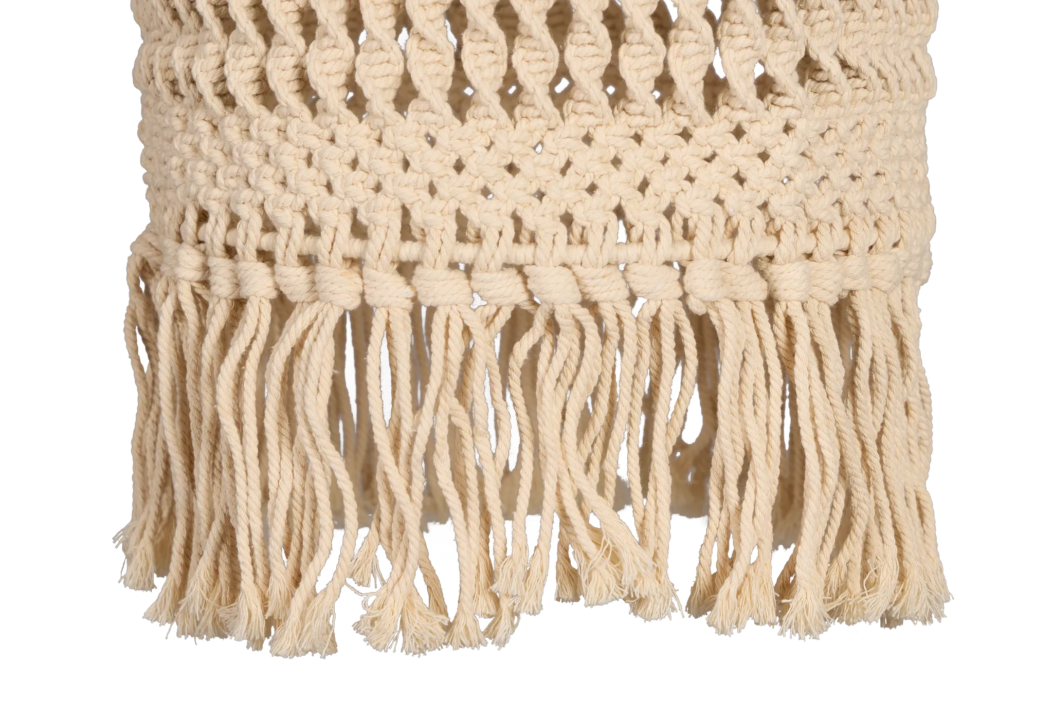 Fringe Beige Pendant