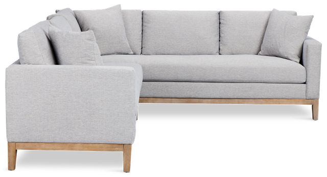 Emma Gray Fabric Small Two-arm Sectional