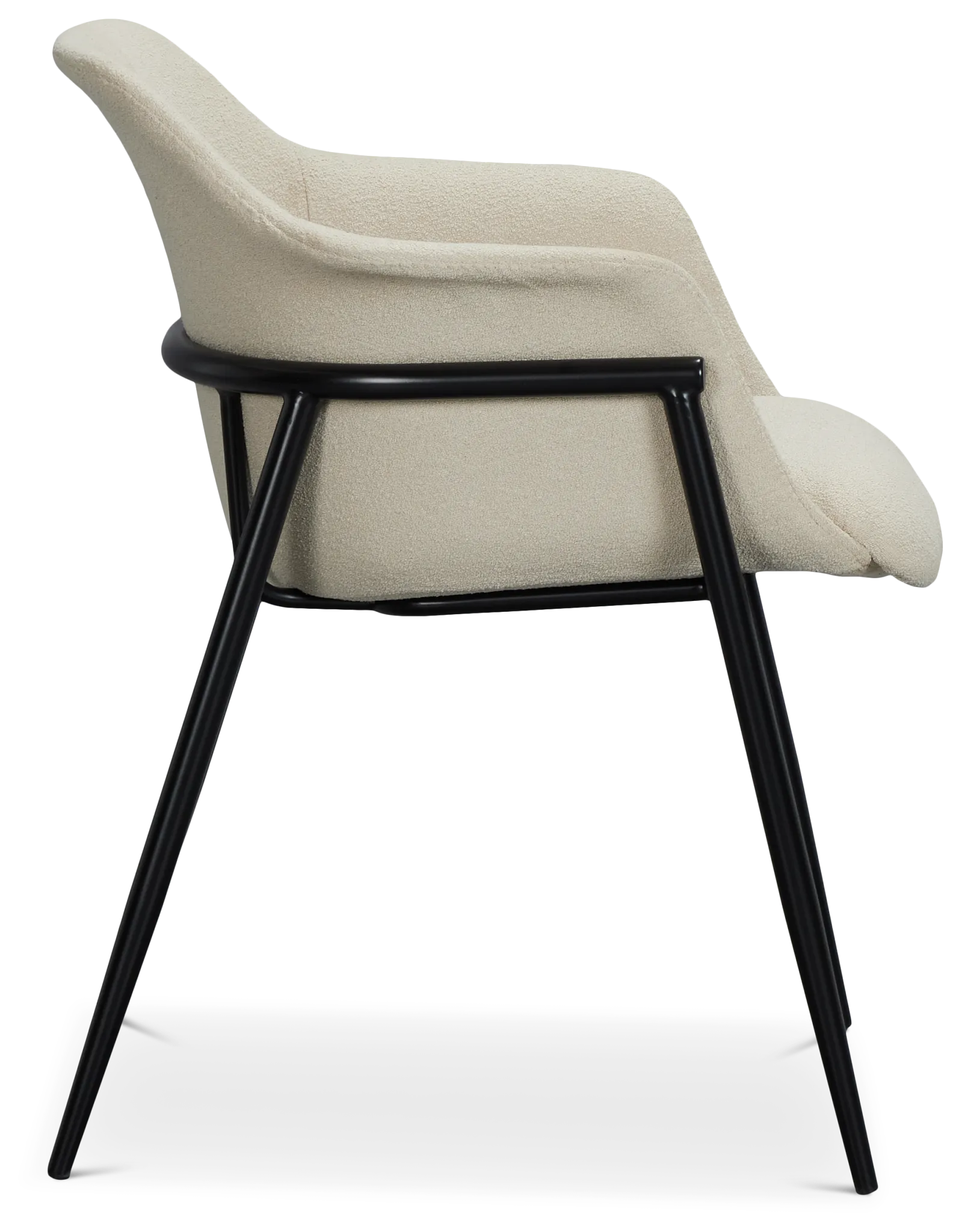 Salerno Light Beige Upholstered Arm Chair