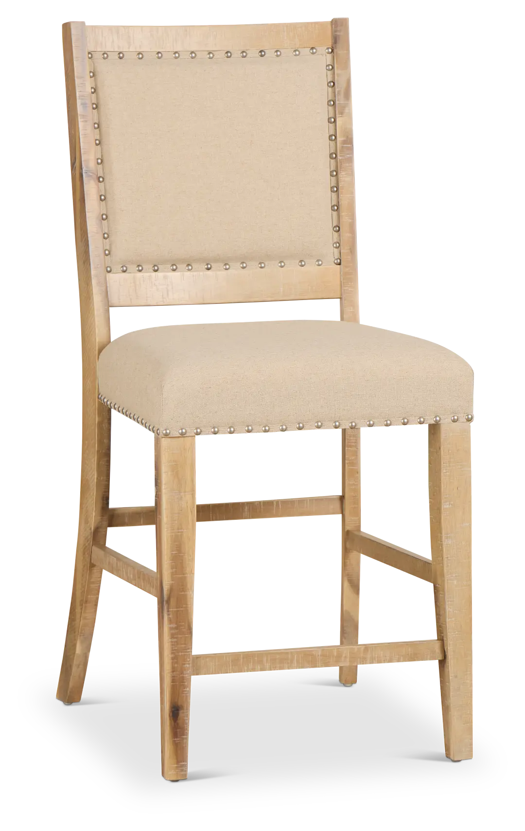 Joplin Light Tone 24" Upholstered Barstool Joplin Light Tone 24" Upholstered Barstool