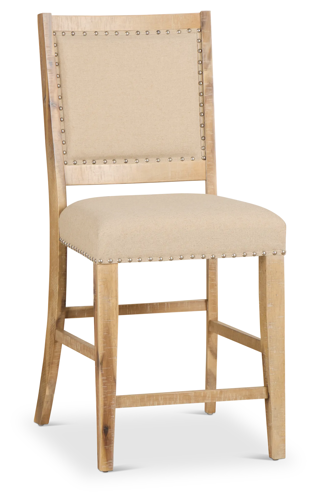 Joplin Light Tone 24" Upholstered Barstool