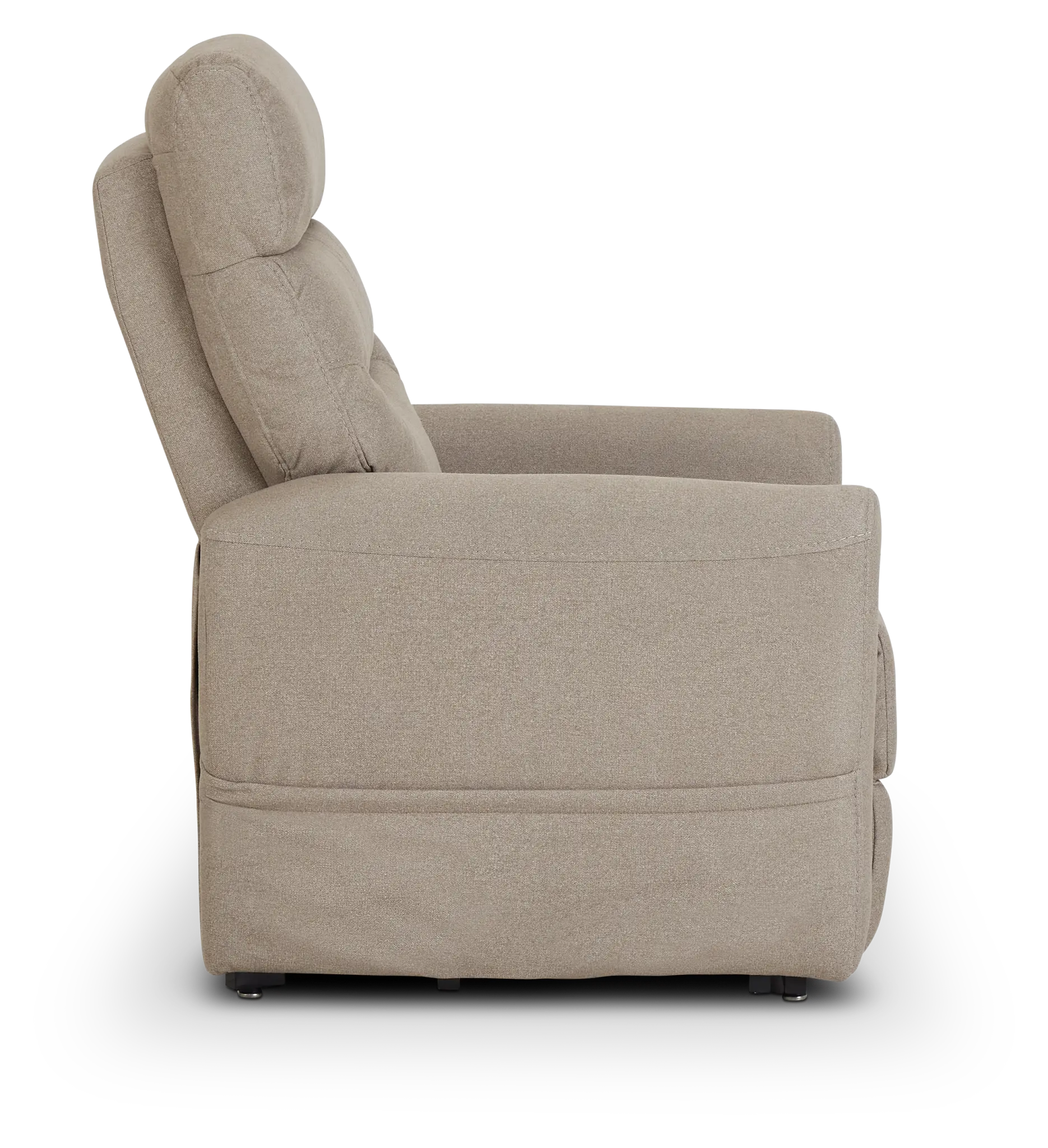 Canton Beige Fabric Power Lift Recliner Canton Beige Fabric Power Lift Recliner