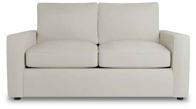 Siesta Elite Ivory Fabric Loveseat