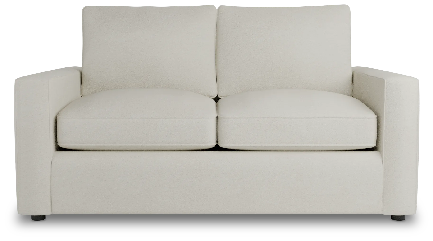 Siesta Elite Ivory Fabric Loveseat