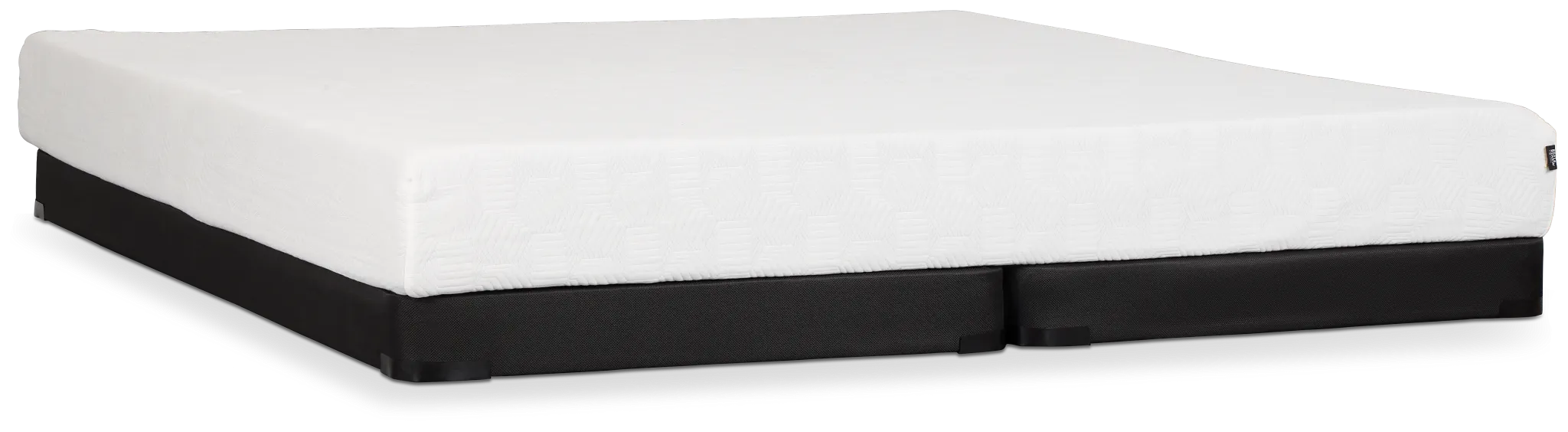 Rest & Renew By Zinus Gel Memory Foam Mattress 8" Cush Firm Low-profile Mattress Set