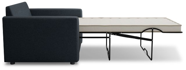 Siesta Elite Dark Blue Fabric Innerspring Sleeper