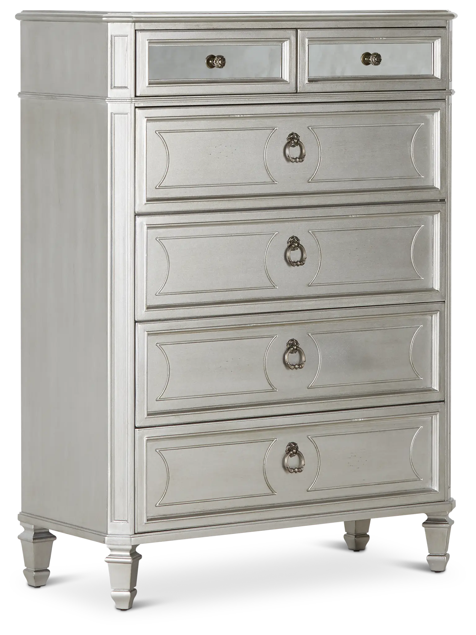 Sloane Silver Drawer Chest Sloane Silver Drawer Chest