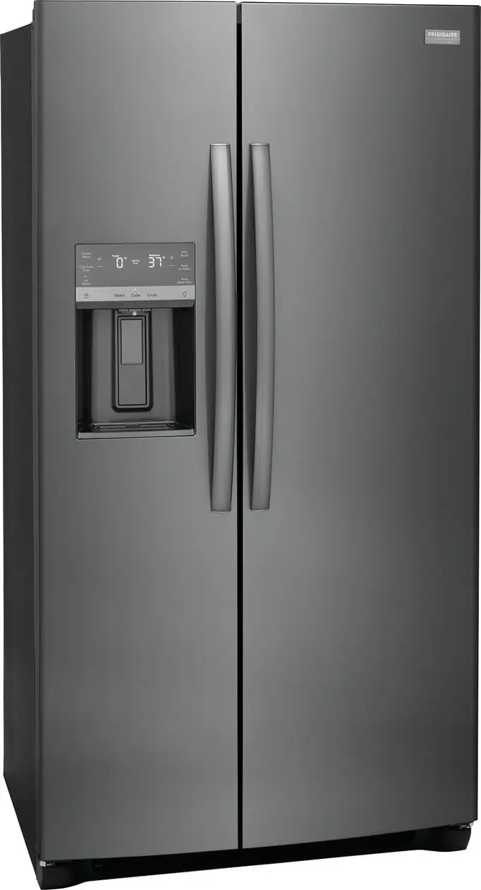 Frigidaire 2352 Series Black Stnl Steel Side By Side Refrigerator Frigidaire 2352 Series Black Stnl Steel Side By Side Refrigerator