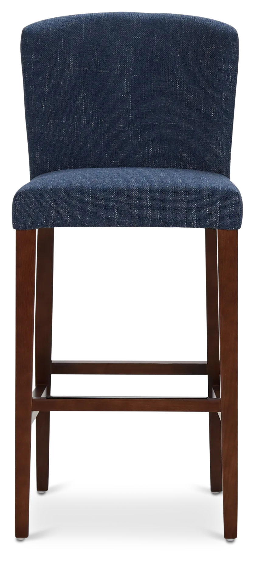 Bentley Dark Blue 30" Upholstered Barstool
