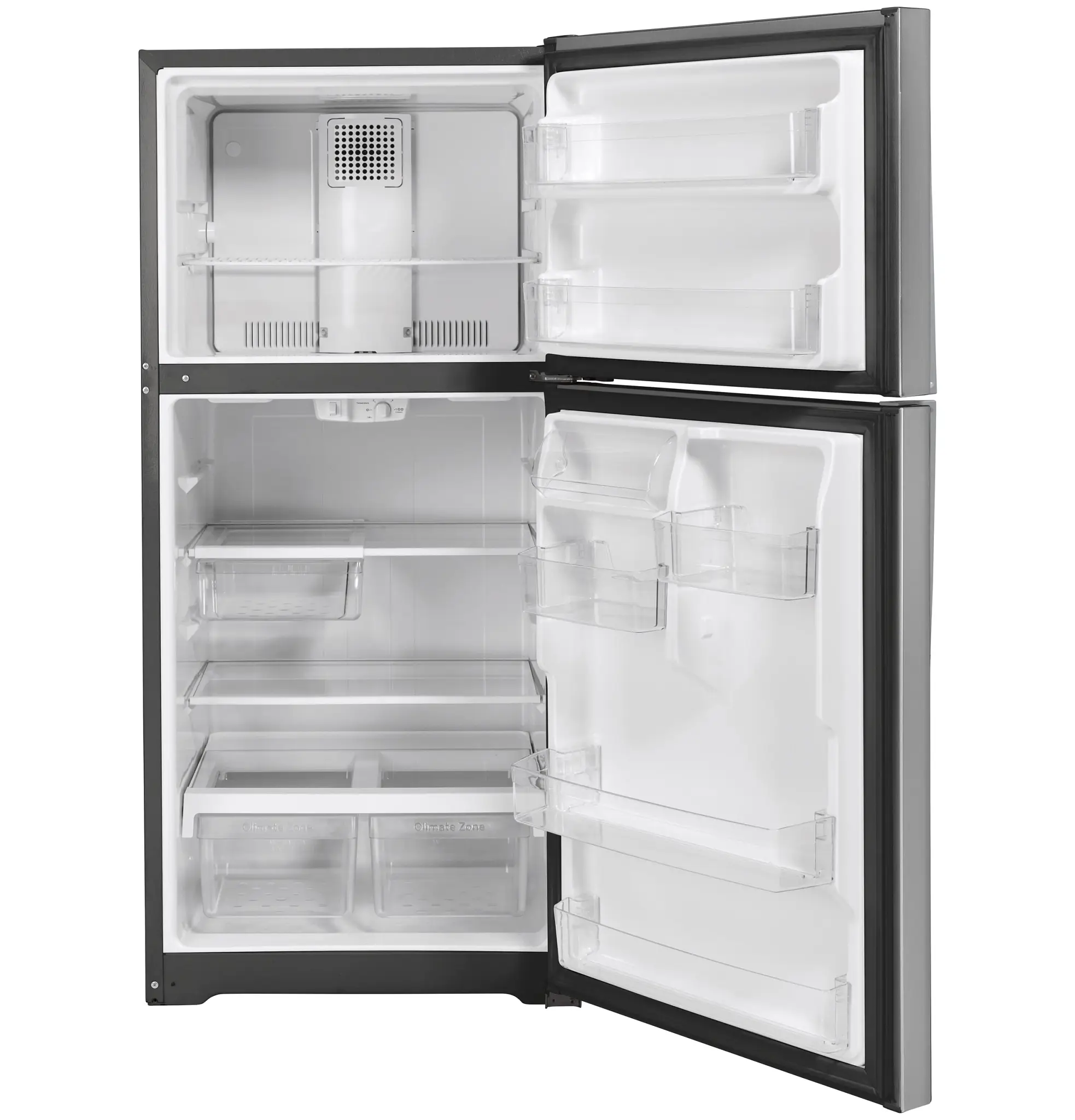 Ge 19 Series Stainless Steel Top Freezer Refrigerator Ge 19 Series Stainless Steel Top Freezer Refrigerator