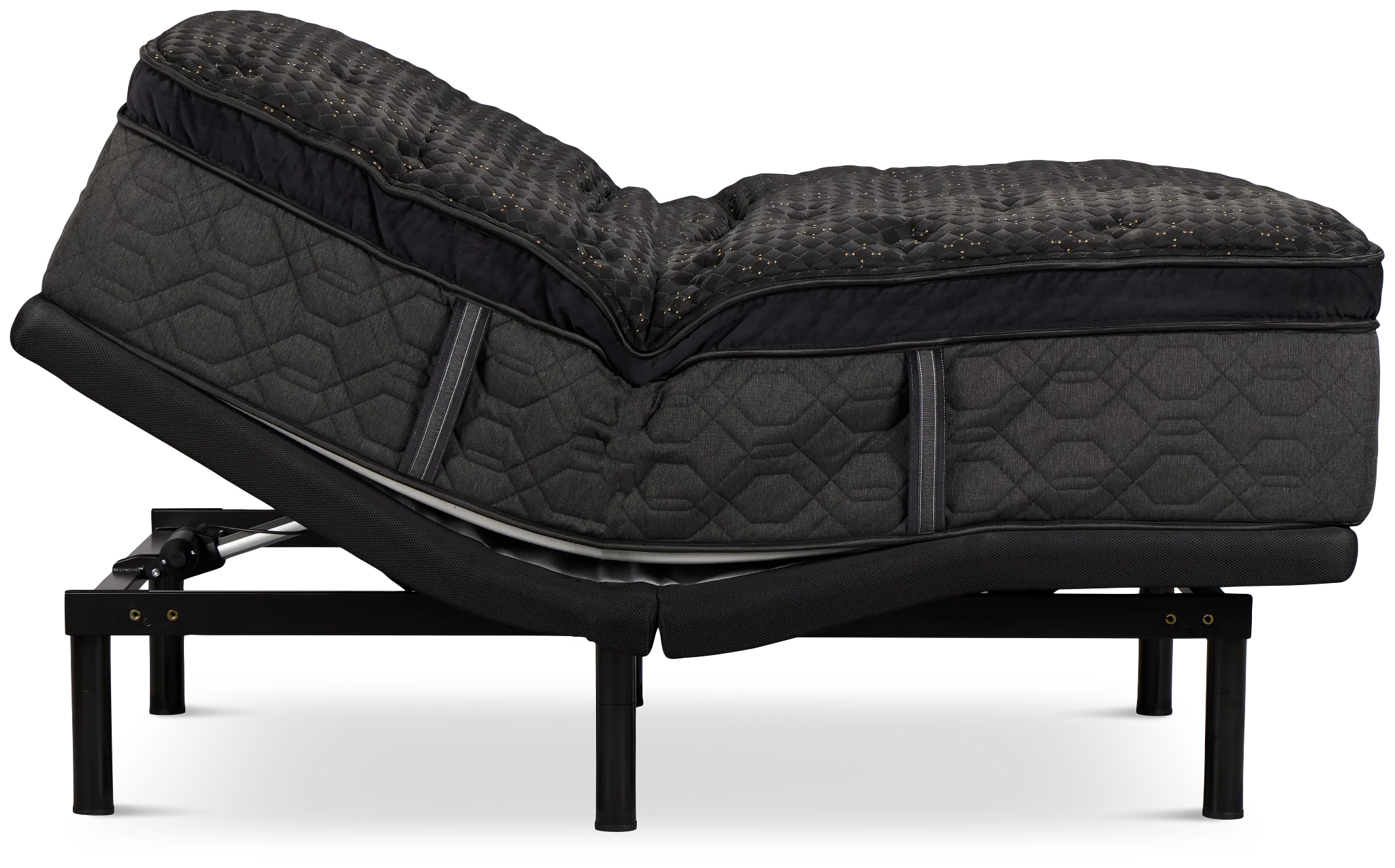 Beautyrest Black Series Four Summit Plush Plus Adjustable Mattress Set