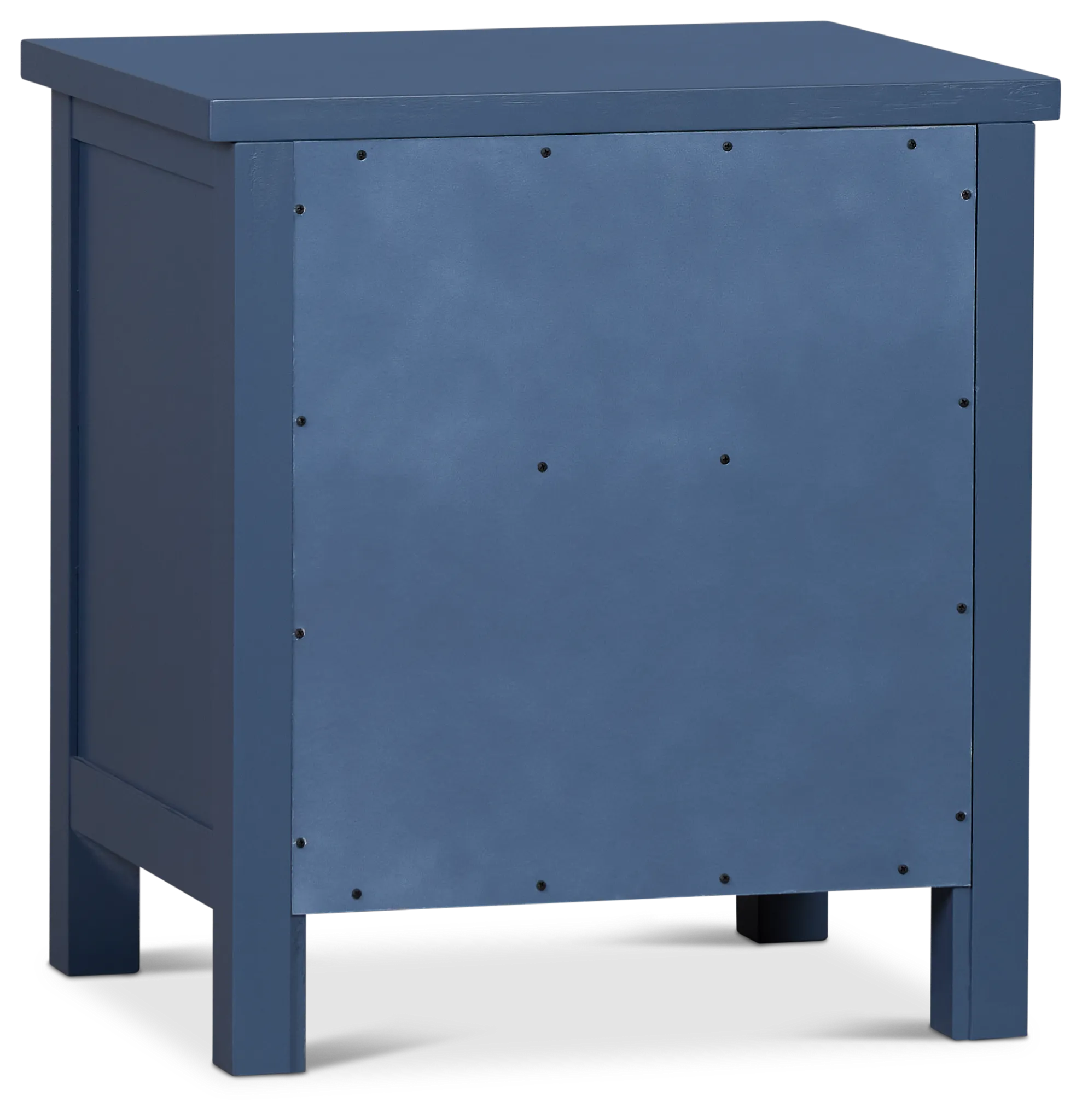 Charleston Dark Blue 1-drawer Nightstand