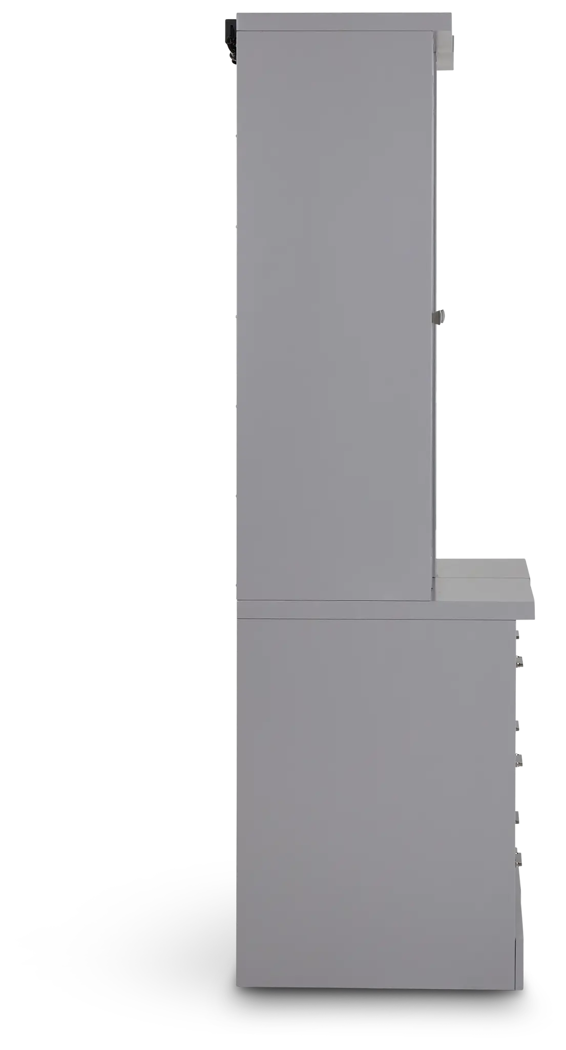 Newport Gray Drawer Bookcase Newport Gray Drawer Bookcase