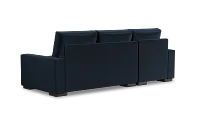 Edgewater Joya Dark Blue Left Chaise Sectional