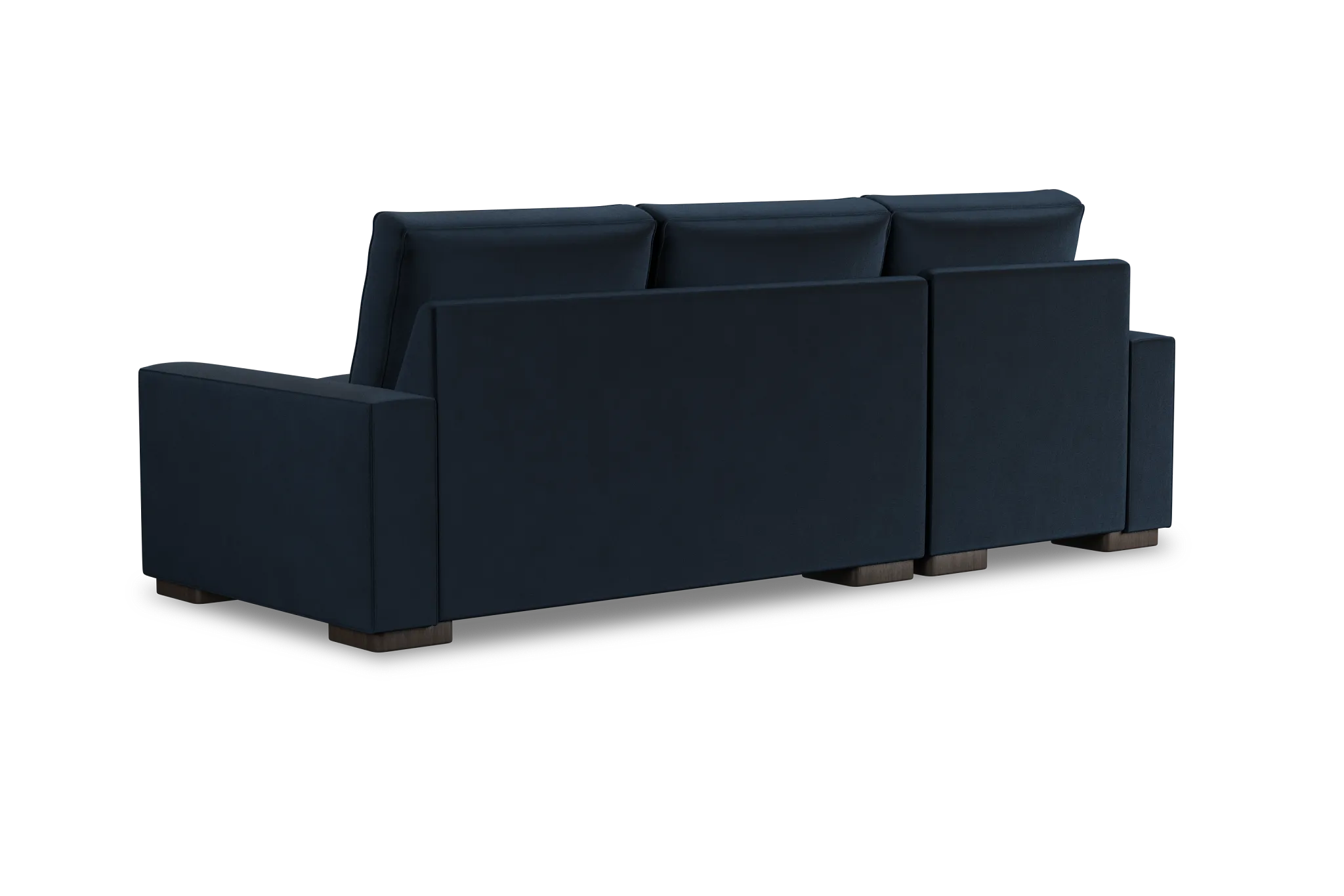 Edgewater Joya Dark Blue Left Chaise Sectional