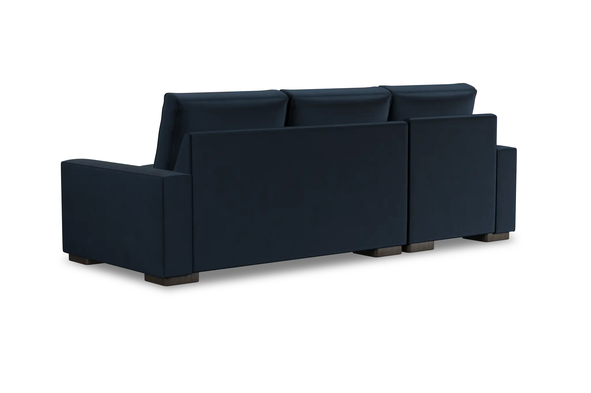 Edgewater Joya Dark Blue Left Chaise Sectional Edgewater Joya Dark Blue Left Chaise Sectional
