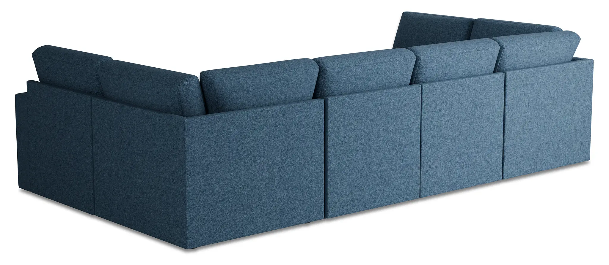 Citymod Blue Fabric 8-piece Pit Sectional Citymod Blue Fabric 8-piece Pit Sectional