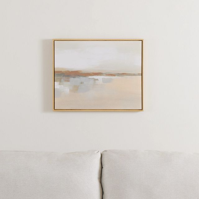 Fabienne Beige Framed Wall Art