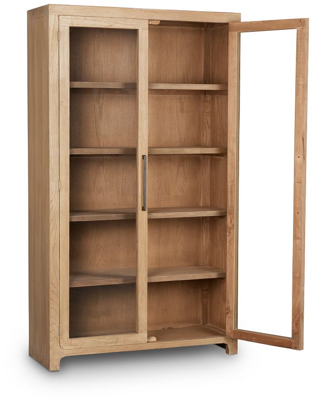 Kesia Light Tone Bookcase