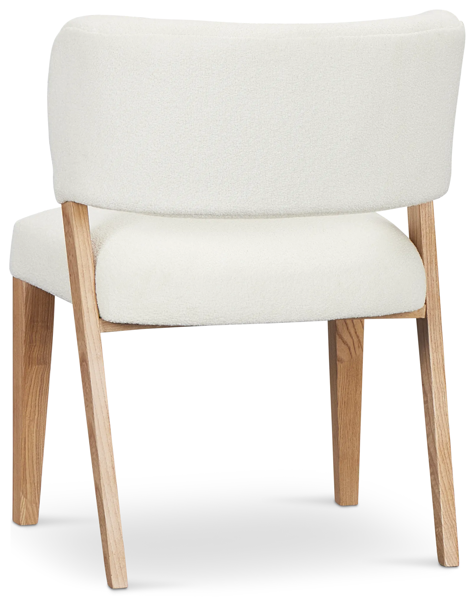 Malibu White Upholstered Side Chair