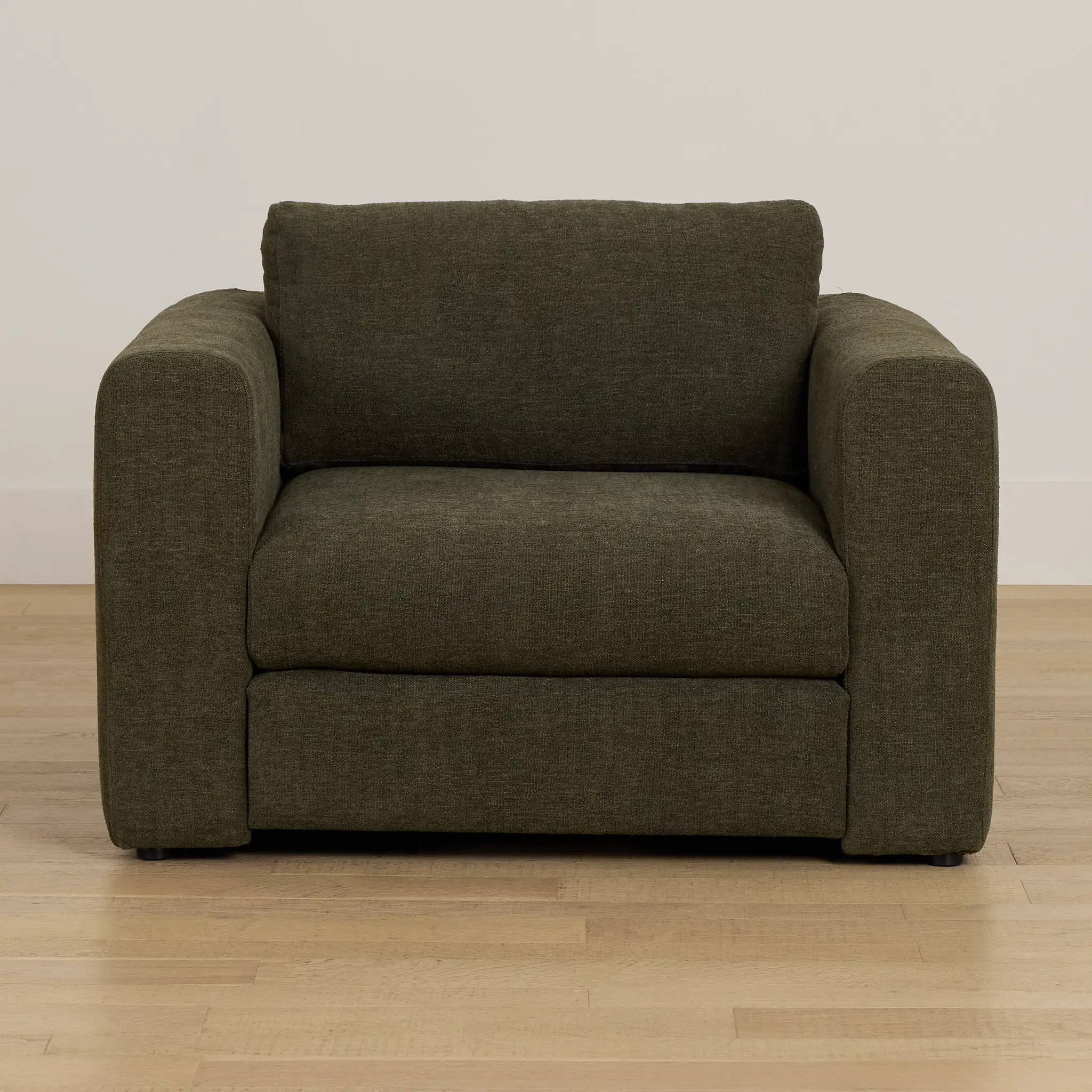 Alma Dark Green Fabric Chair Alma Dark Green Fabric Chair