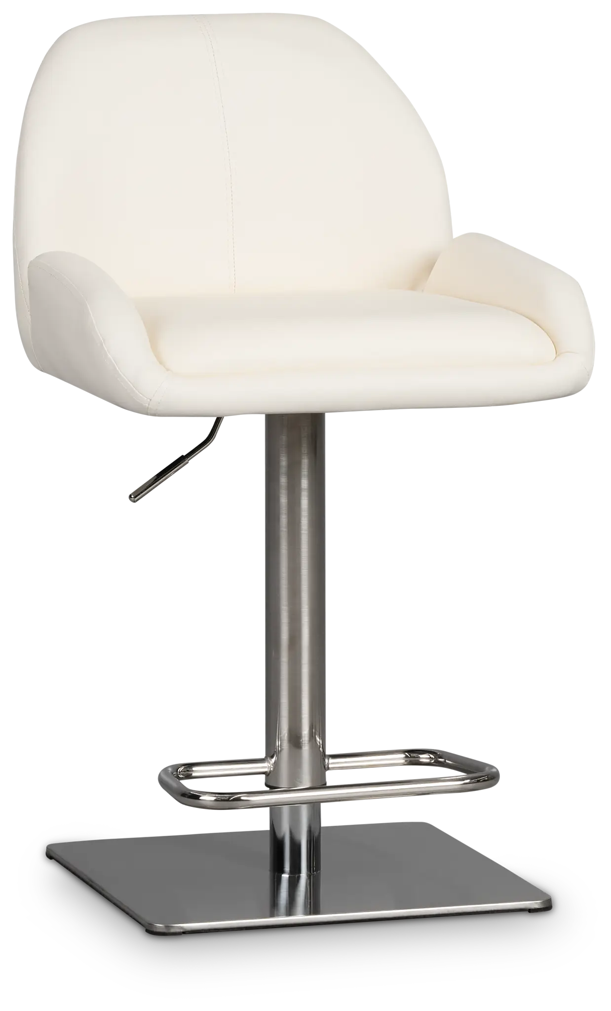 Fairfax White Uph Adjustable Stool Fairfax White Uph Adjustable Stool