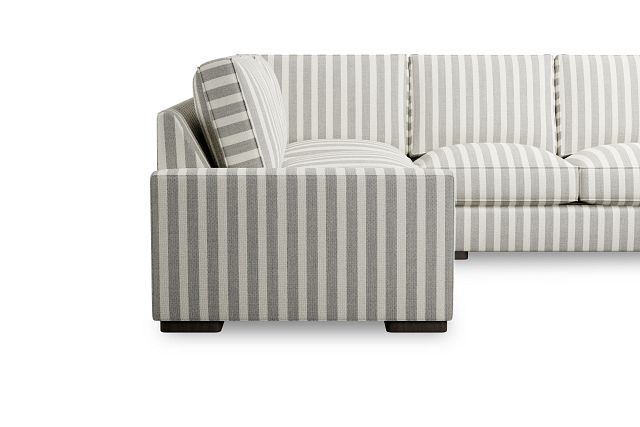 Edgewater Sea Lane Dark Gray Small Two-arm Sectional