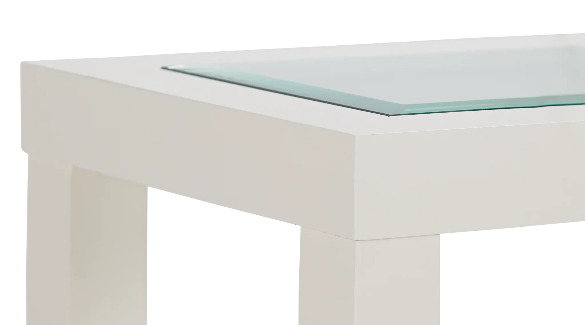 Hurley White Chairside Table Hurley White Chairside Table
