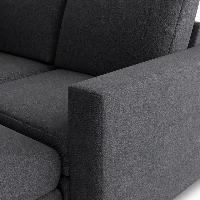 Citymod Dark Gray Fabric 8-piece Pit Sectional