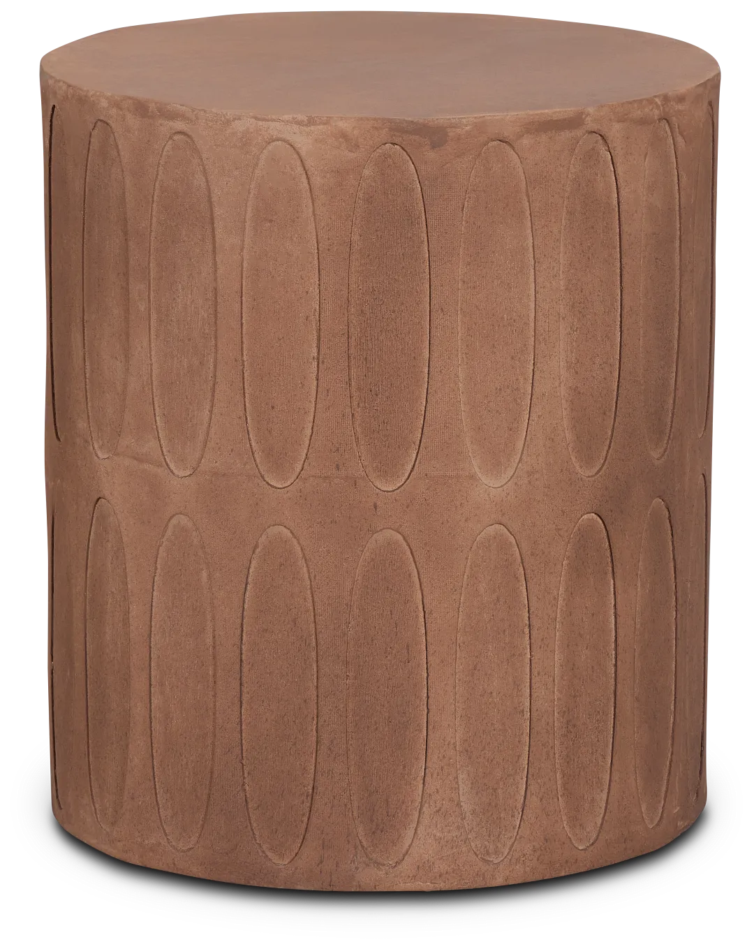 Abbot Gray Round Accent Table