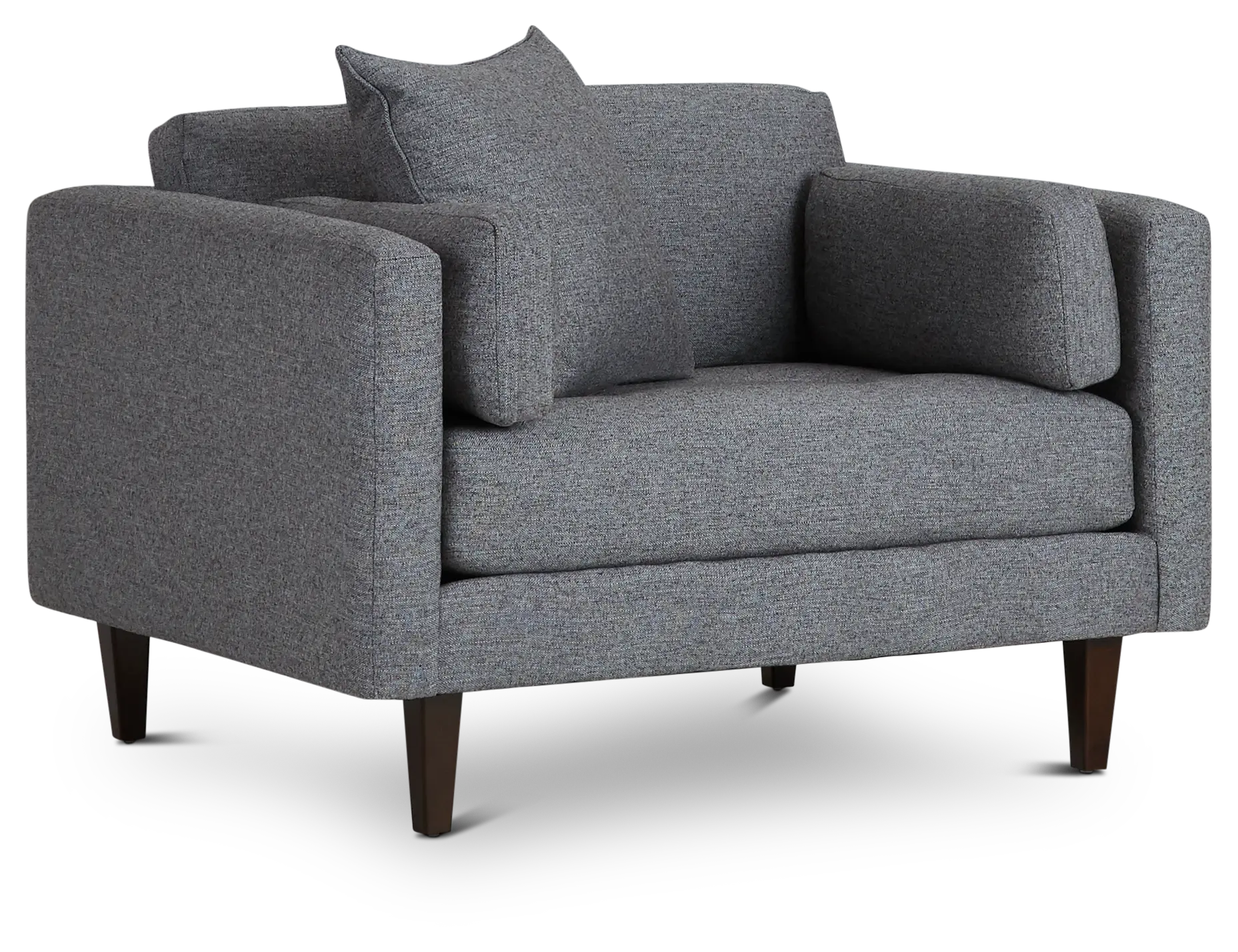 Casen Dark Gray Fabric Chair Casen Dark Gray Fabric Chair