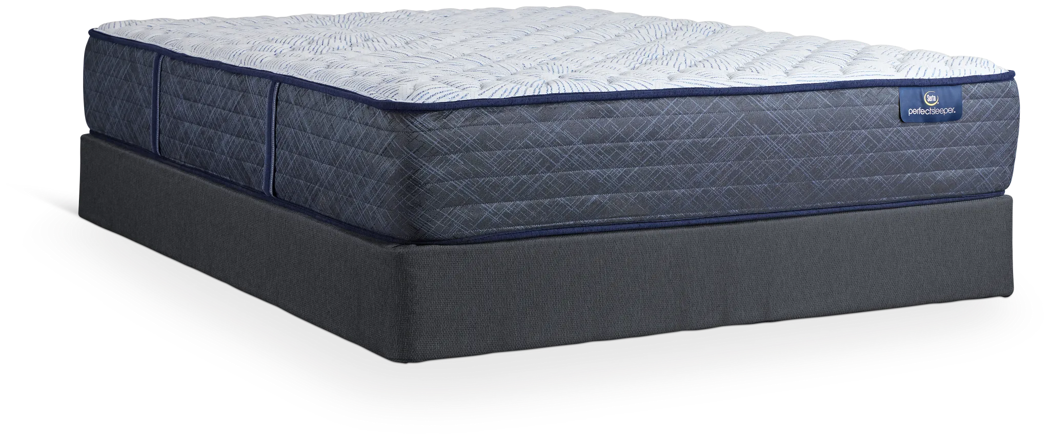 Serta Perfect Sleeper Blue Lagoon Nights Firm Mattress Set