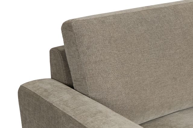 Addie Gray Fabric 3-piece Modular Storage Sofa
