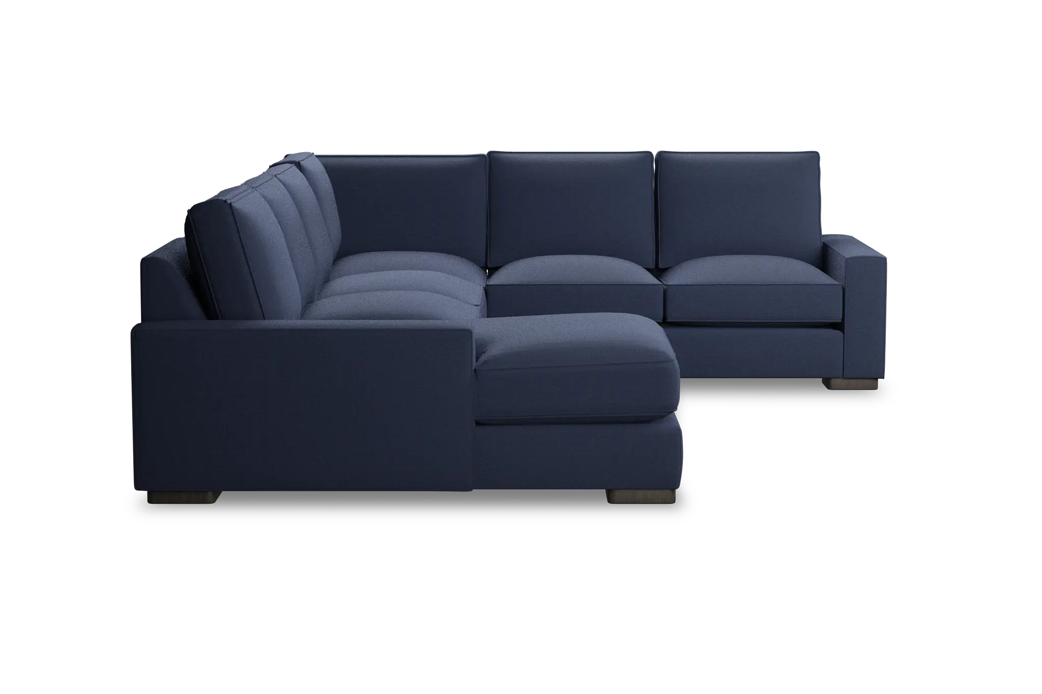 Edgewater Peyton Dark Blue Medium Left Chaise Sectional Edgewater Peyton Dark Blue Medium Left Chaise Sectional