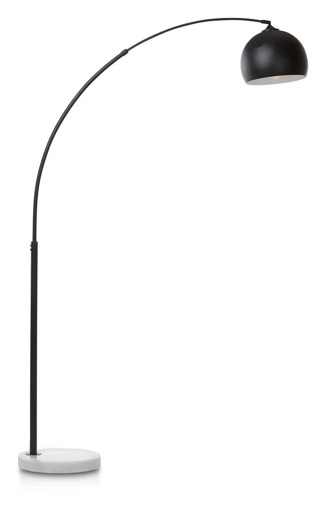 bow arc floor lamp