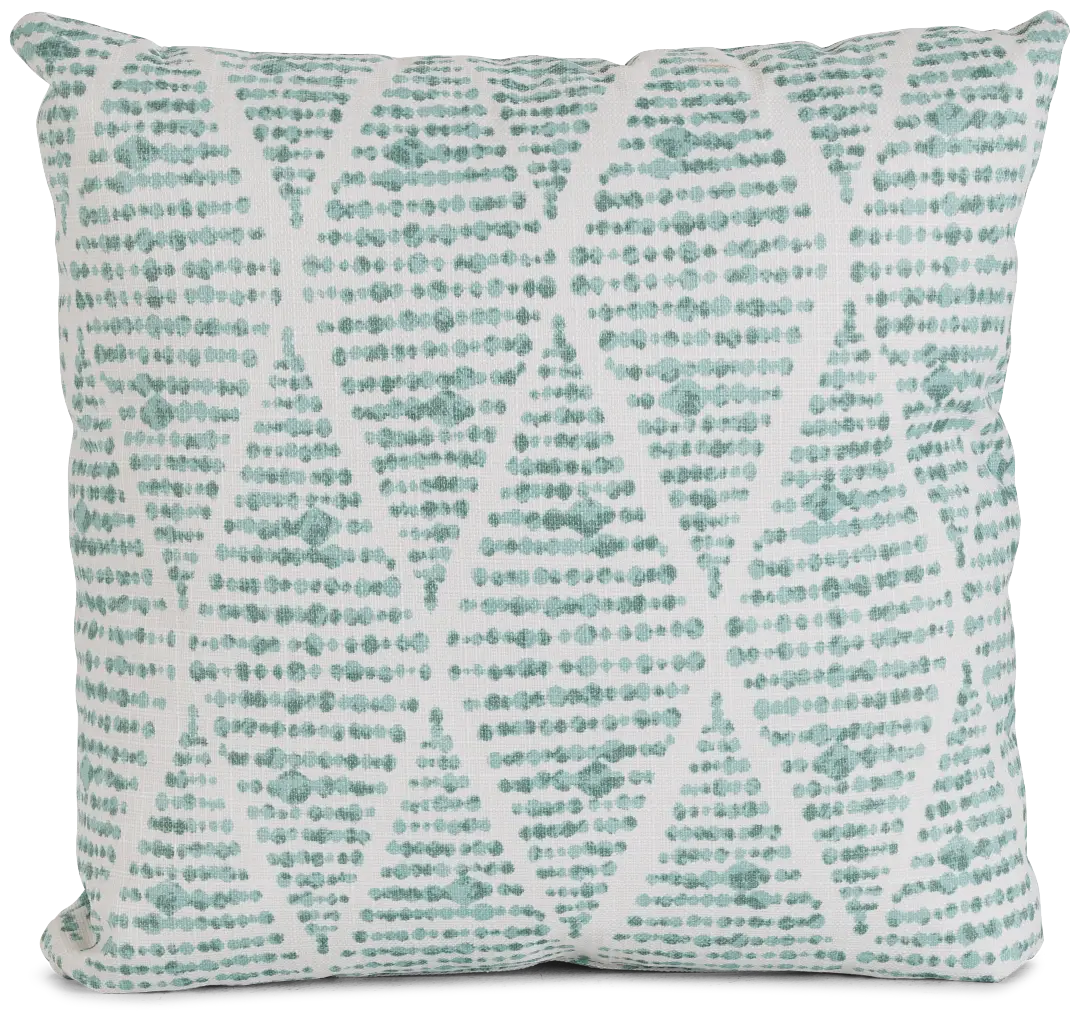 Foster Light Blue 18" Indoor/outdoor Square Accent Pillow Foster Light Blue 18" Indoor/outdoor Square Accent Pillow