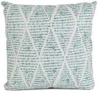 Foster Light Blue 18" Indoor/outdoor Square Accent Pillow